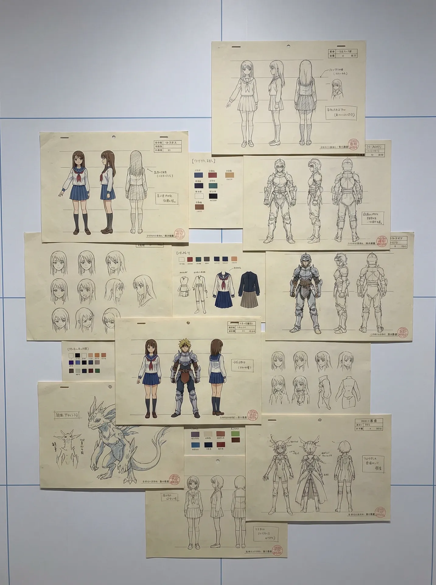 里番 动画监督佐藤凛的角色设定集